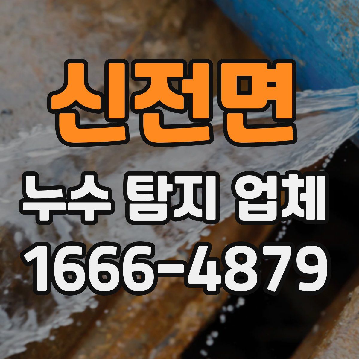 신전면 누수 탐지 업체