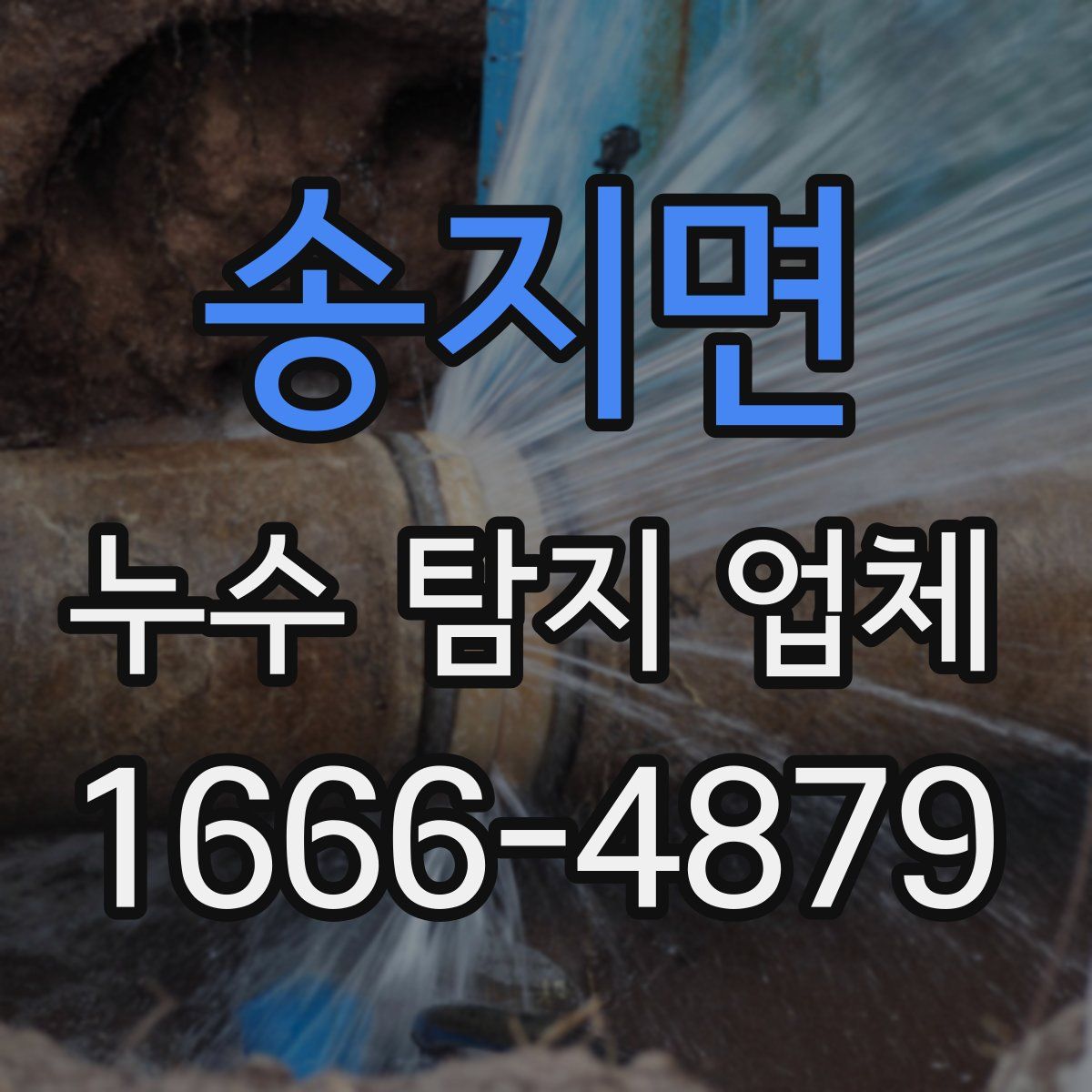 송지면 누수 탐지 업체