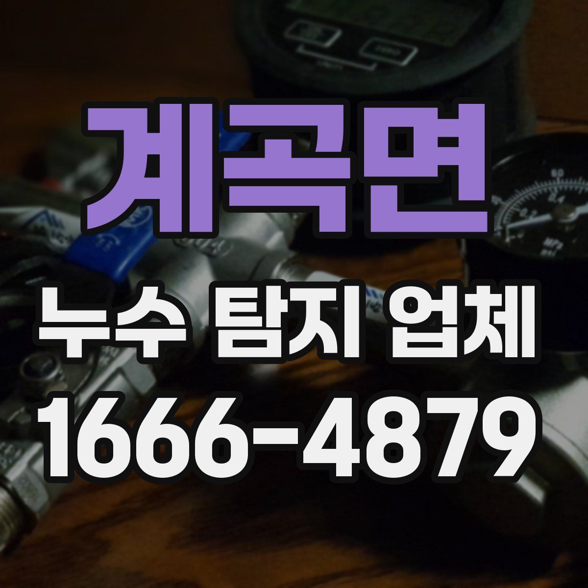 계곡면 누수 탐지 업체