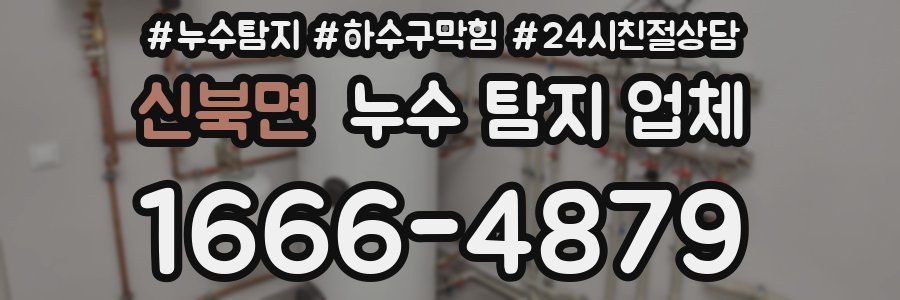 신북면 누수 탐지 업체