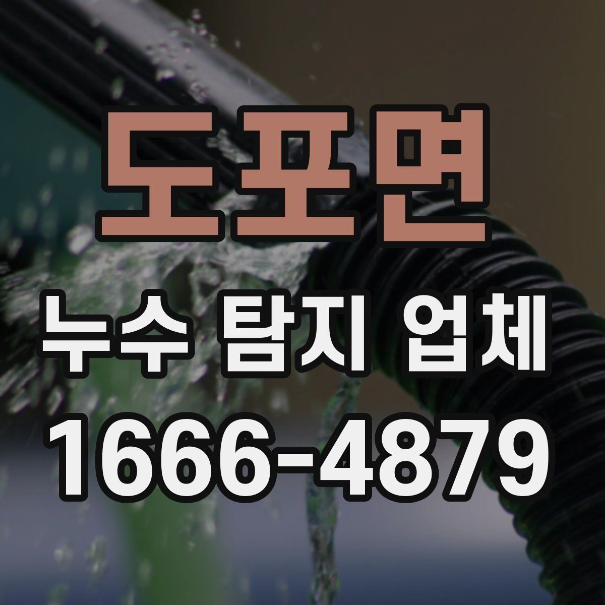 도포면 누수 탐지 업체
