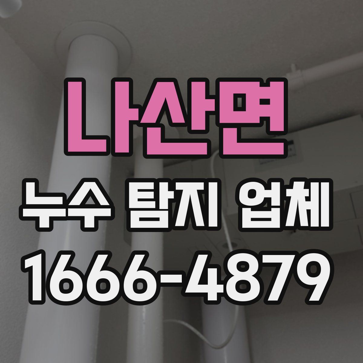 나산면 누수 탐지 업체