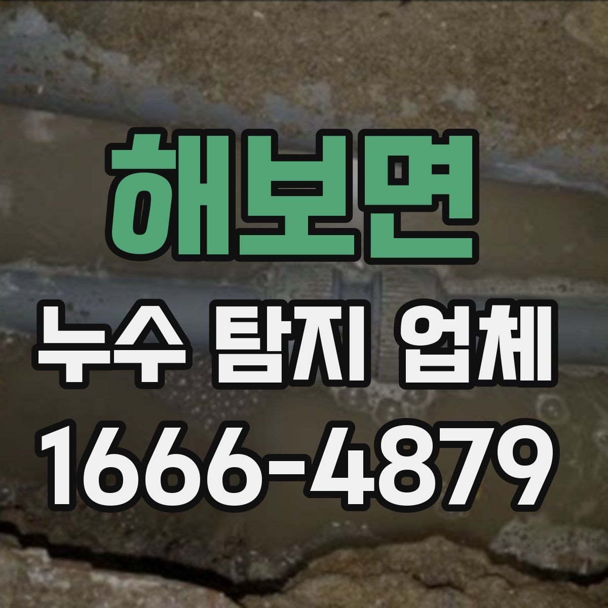 해보면 누수 탐지 업체