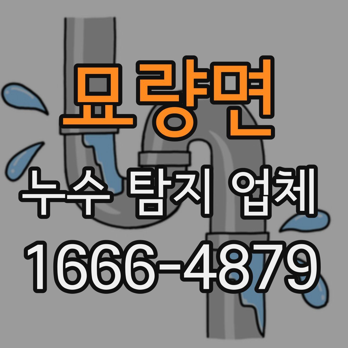 묘량면 누수 탐지 업체