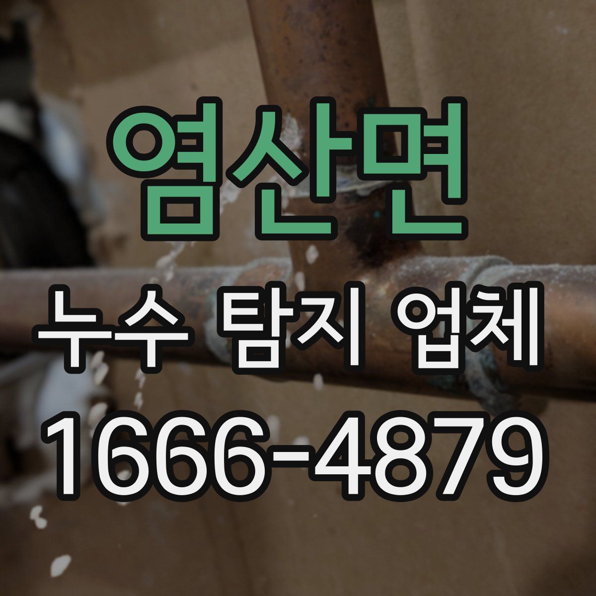 염산면 누수 탐지 업체