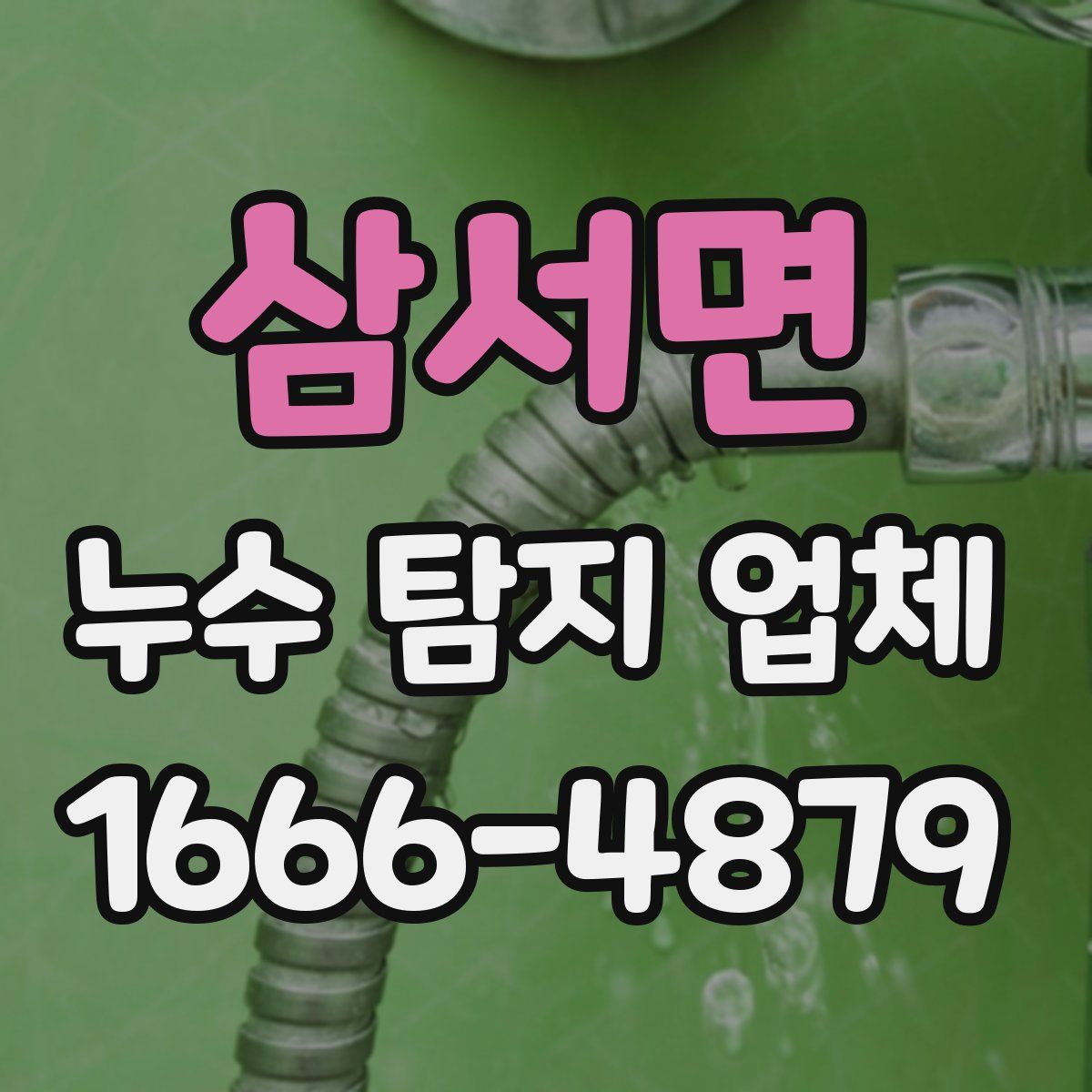 삼서면 누수 탐지 업체