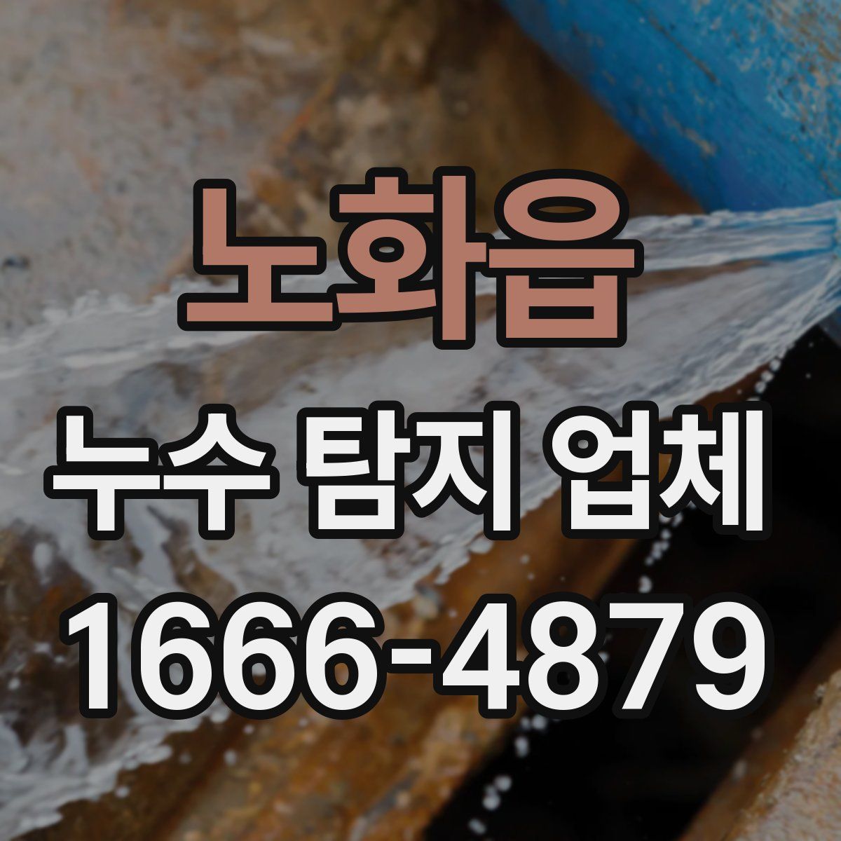 노화읍 누수 탐지 업체