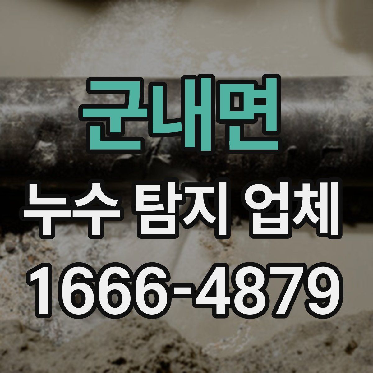 군내면 누수 탐지 업체