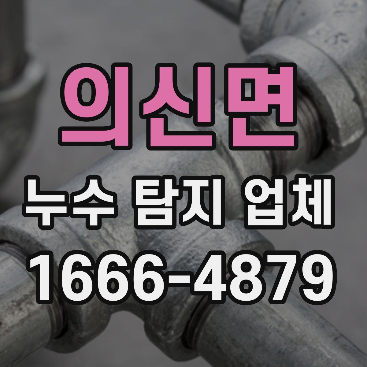의신면 누수 탐지 업체