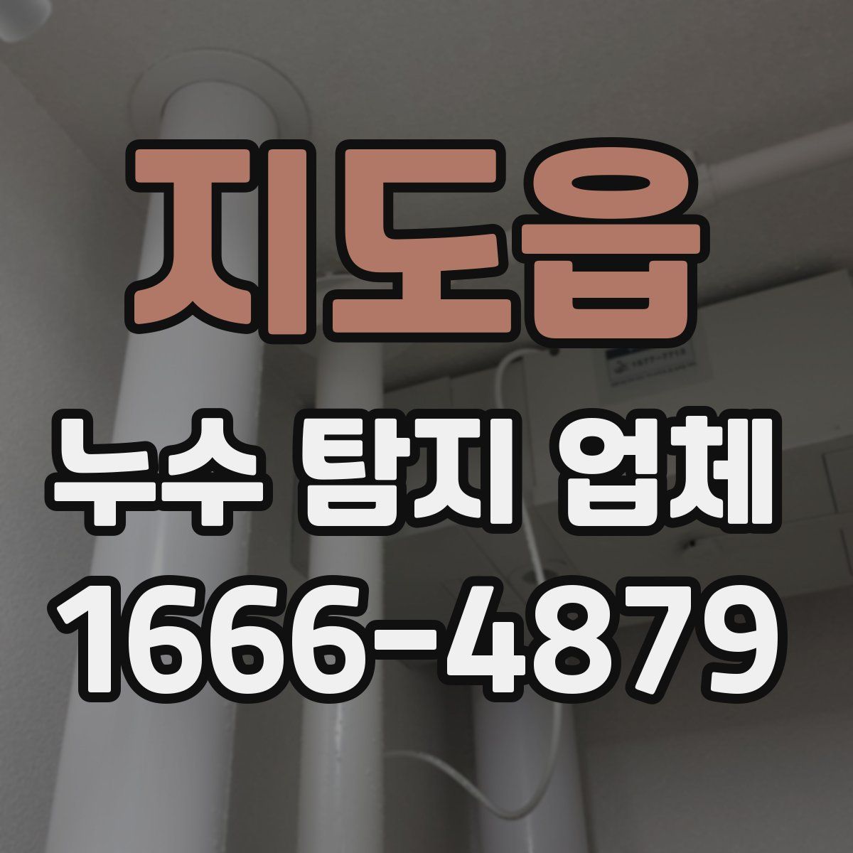 지도읍 누수 탐지 업체