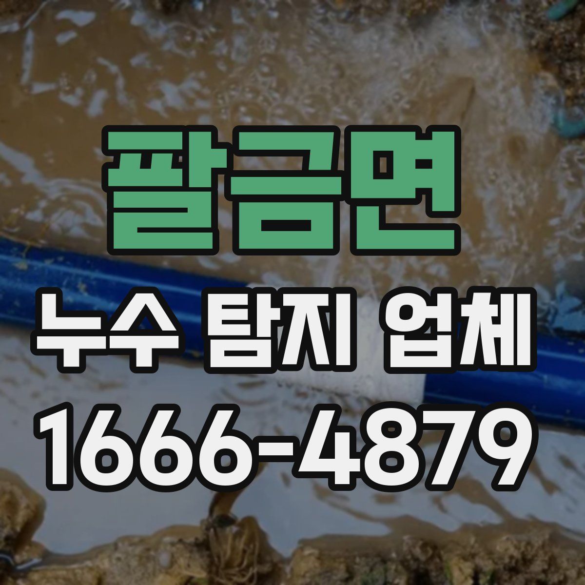 팔금면 누수 탐지 업체