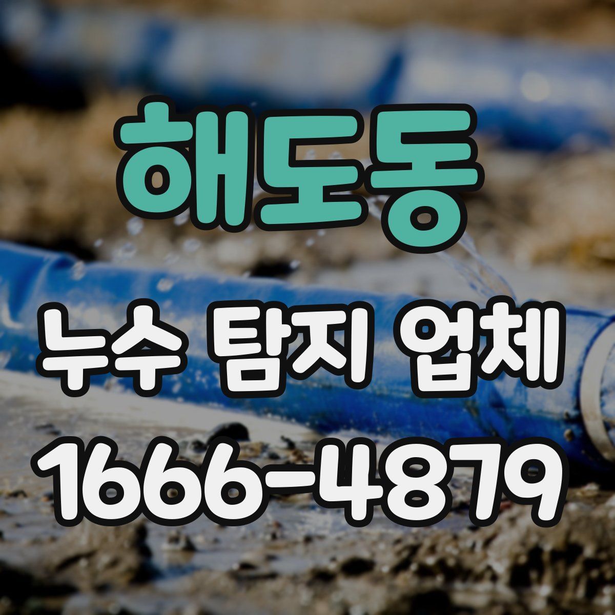 해도동 누수 탐지 업체