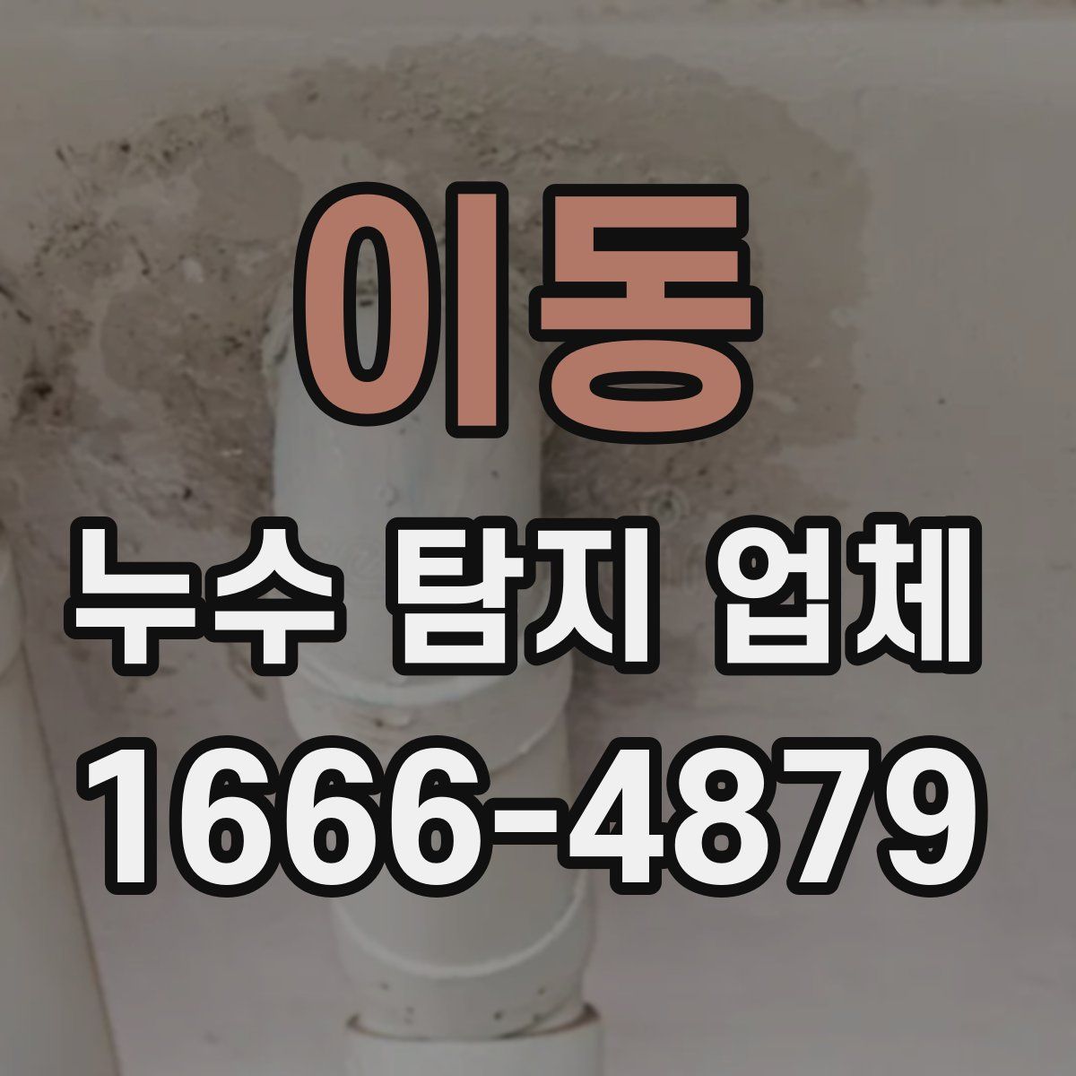 이동 누수 탐지 업체