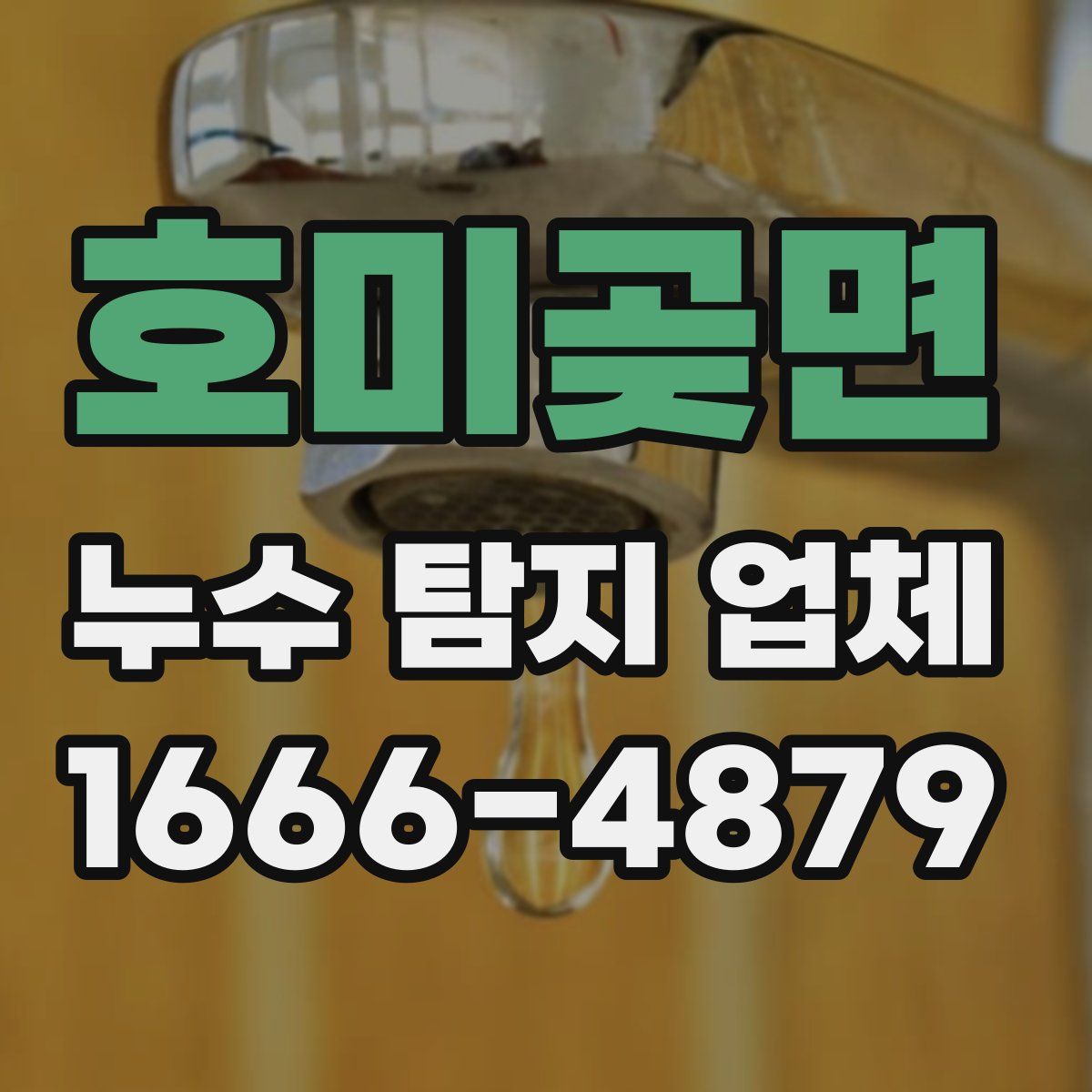 호미곶면 누수 탐지 업체