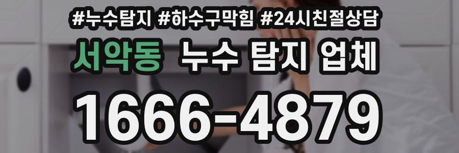 서악동 누수 탐지 업체
