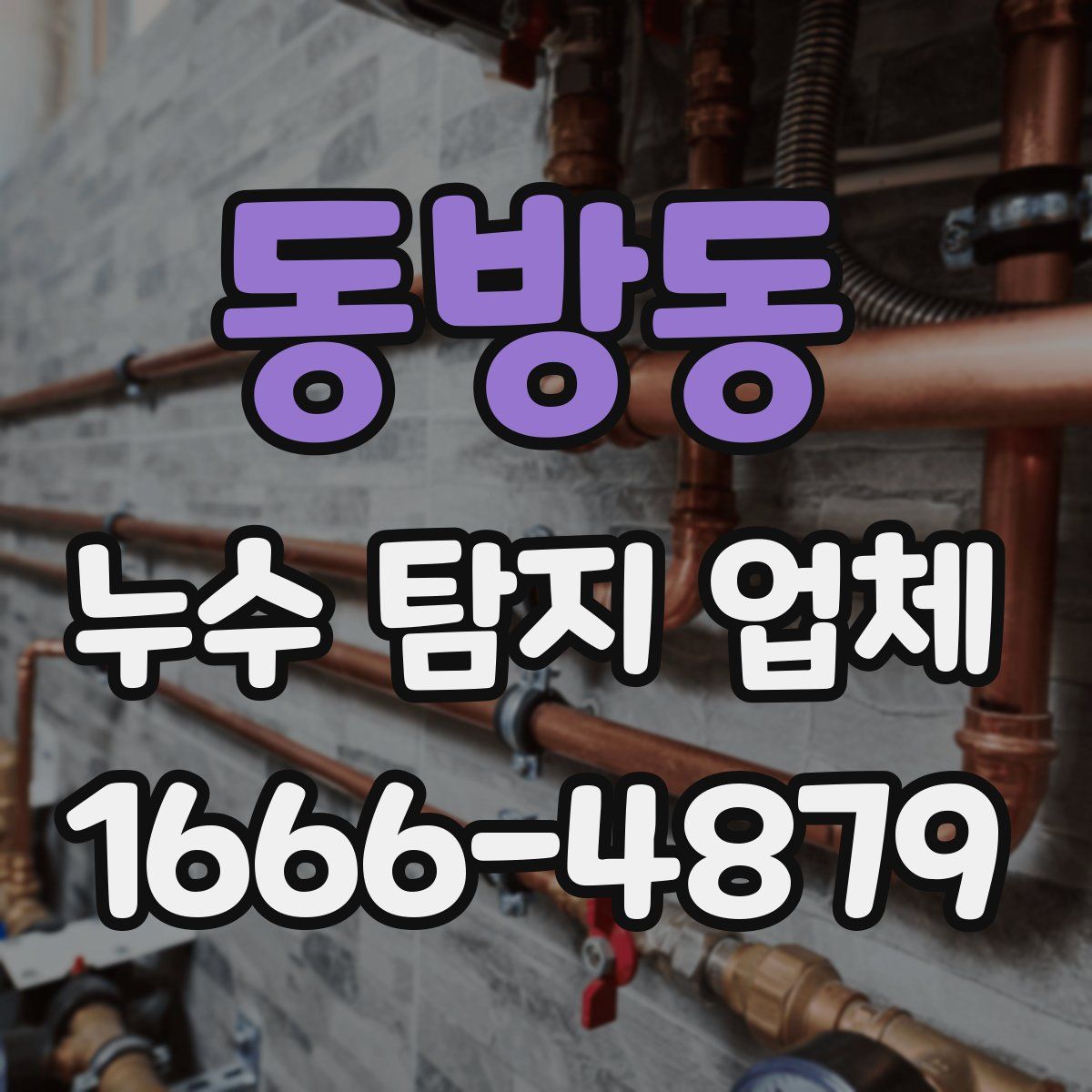동방동 누수 탐지 업체