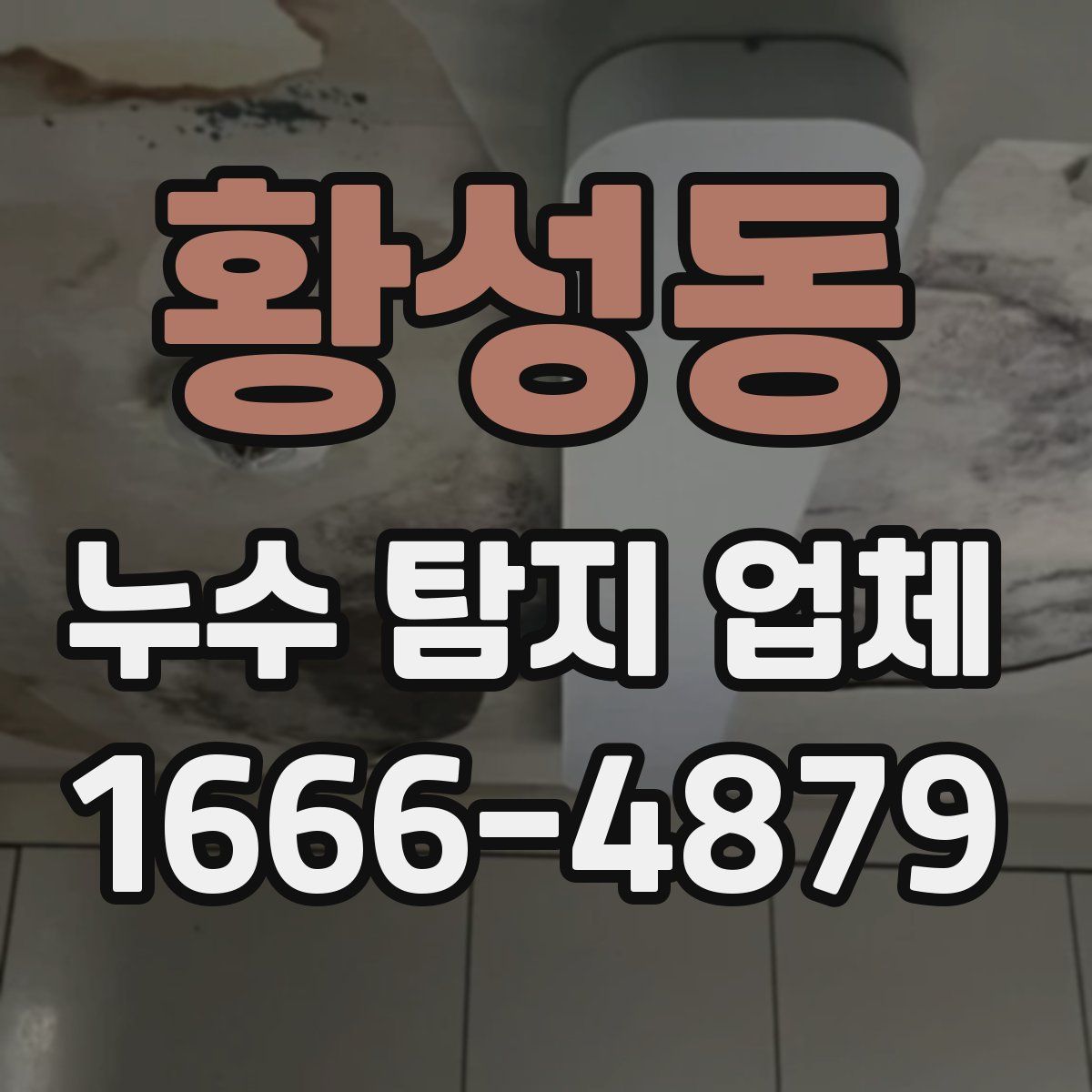 황성동 누수 탐지 업체