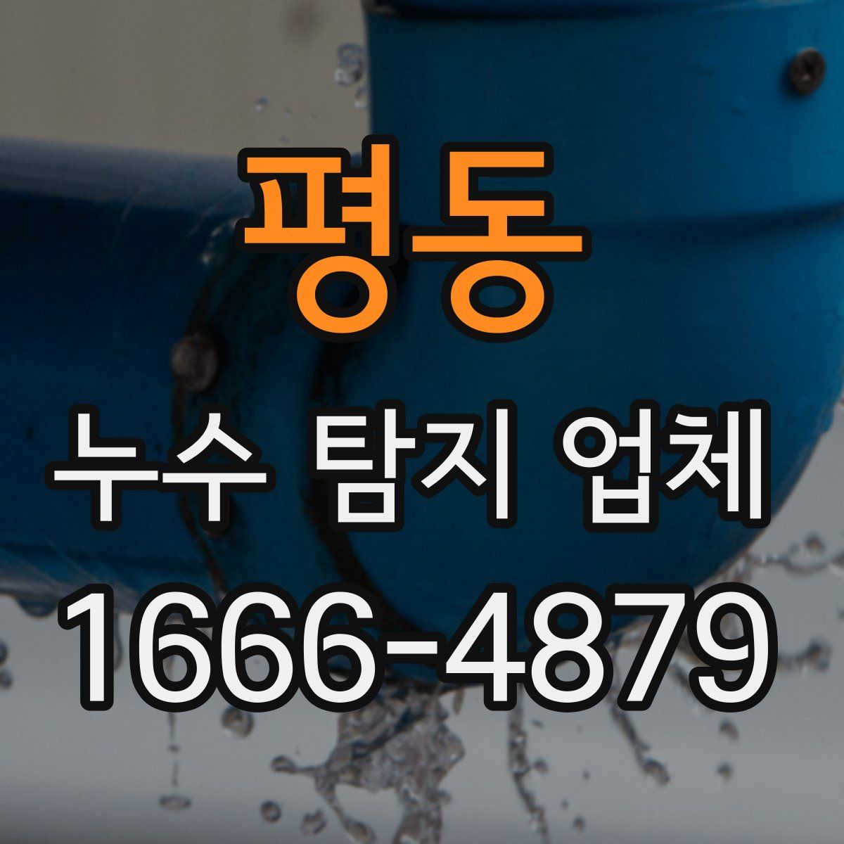 평동 누수 탐지 업체