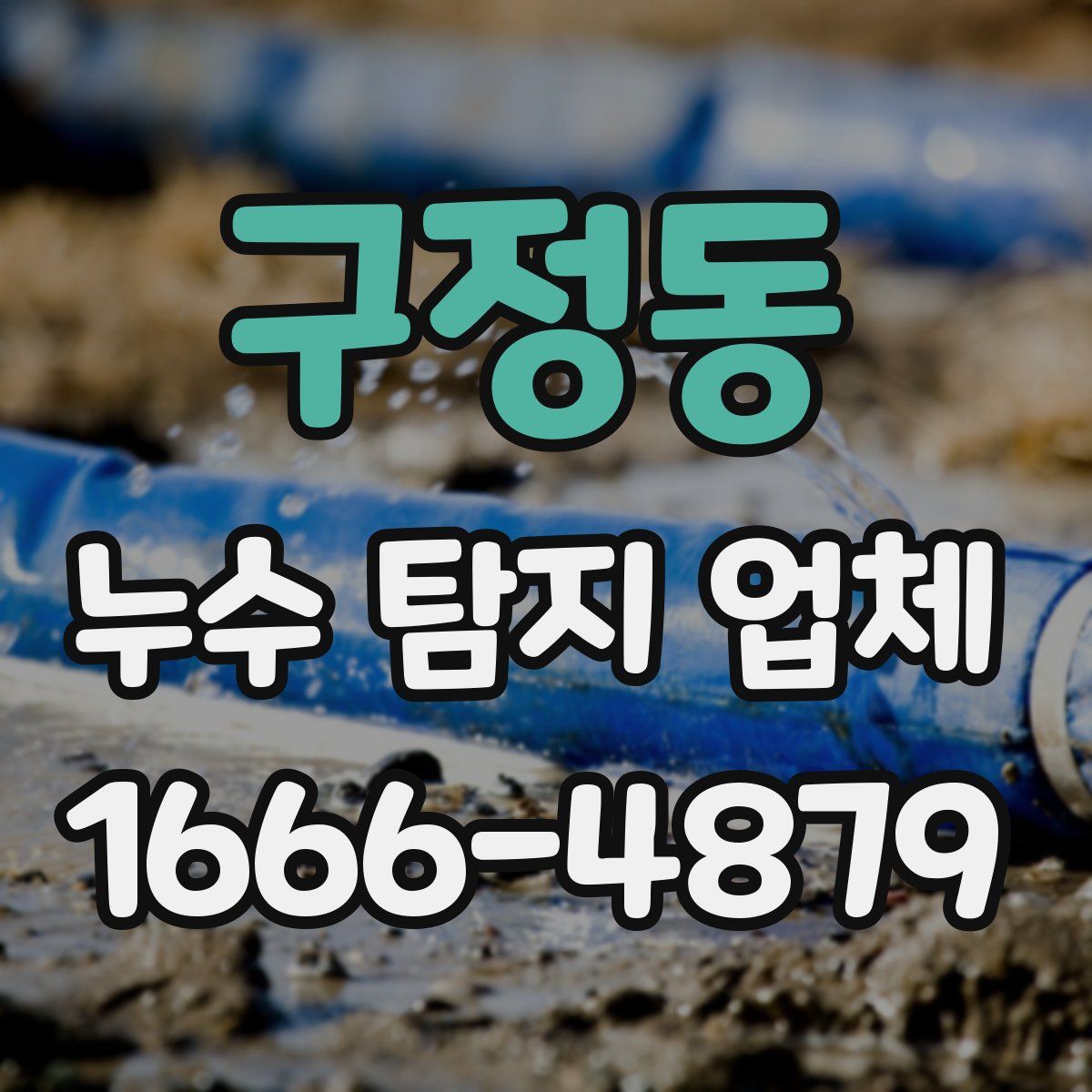 구정동 누수 탐지 업체
