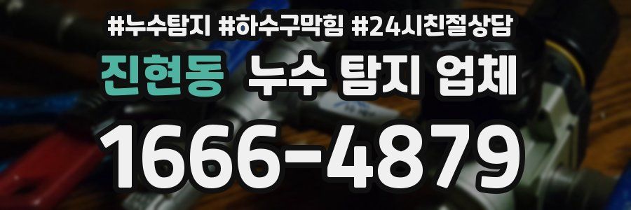 진현동 누수 탐지 업체