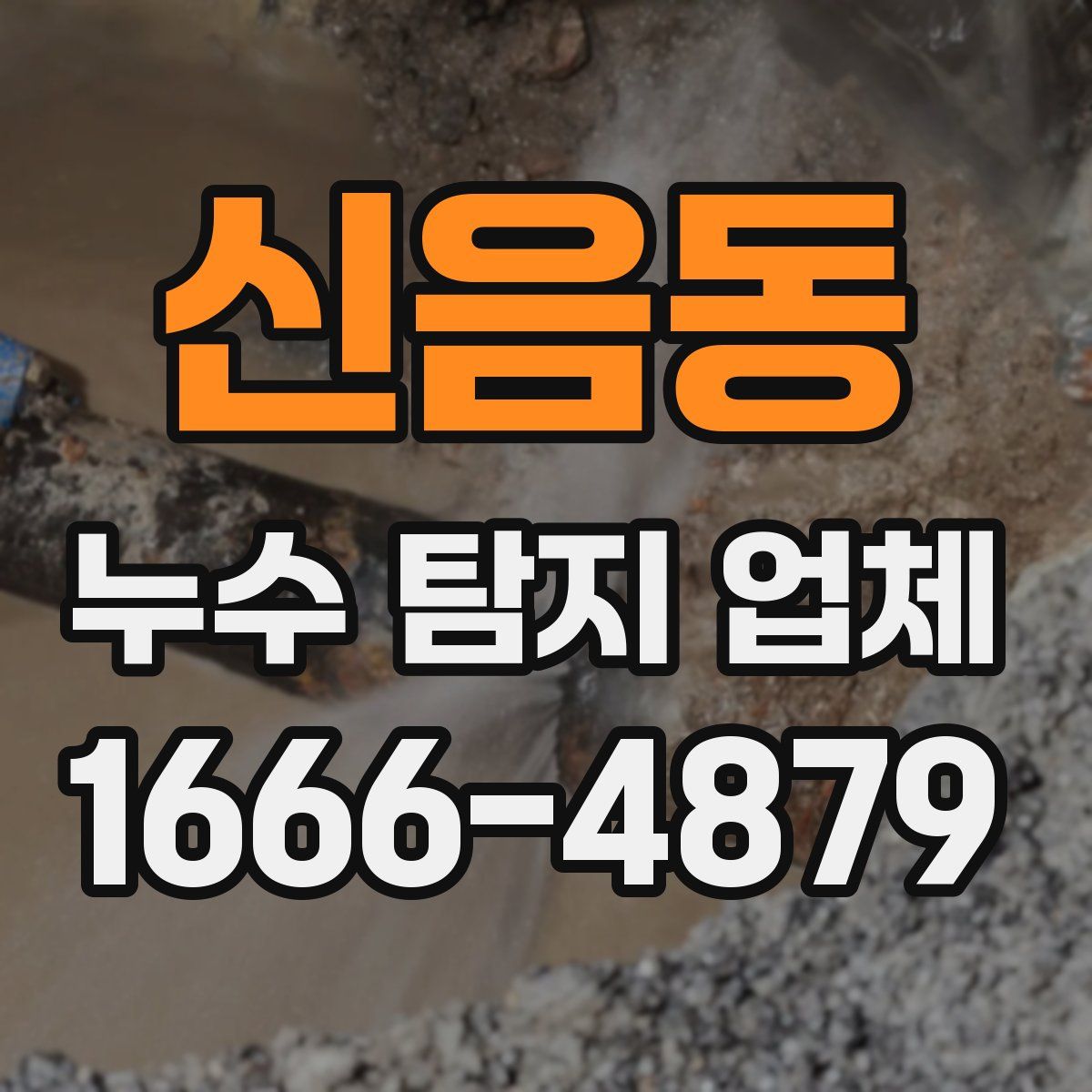 신음동 누수 탐지 업체