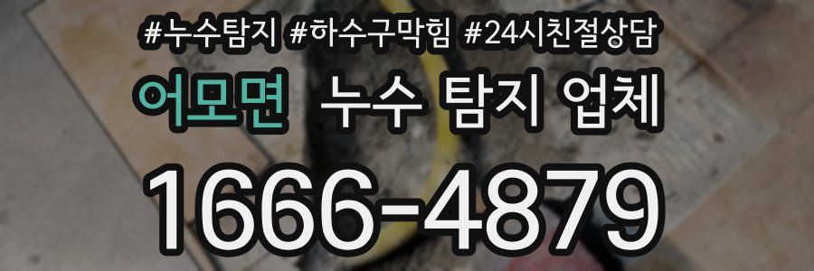 어모면 누수 탐지 업체