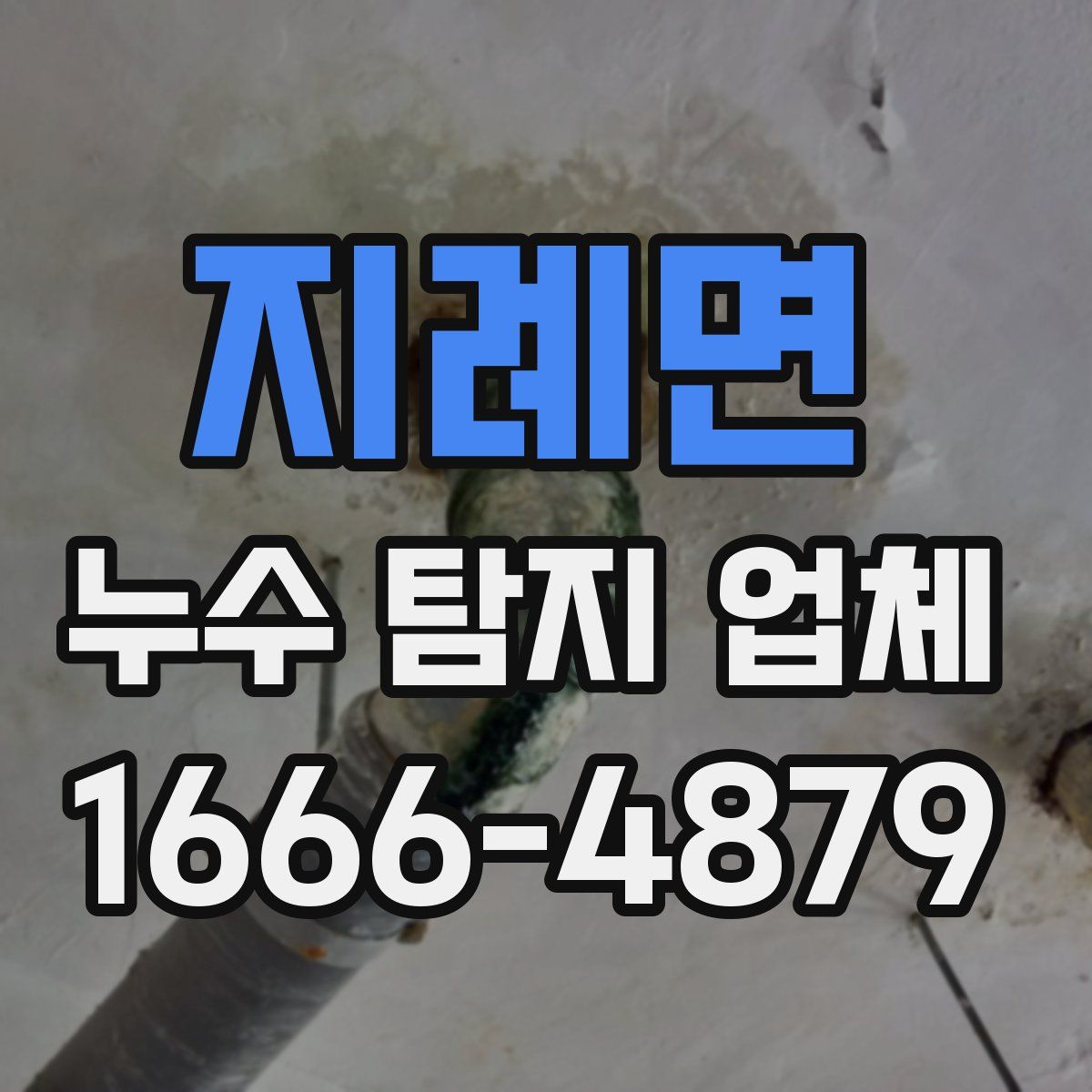 지례면 누수 탐지 업체