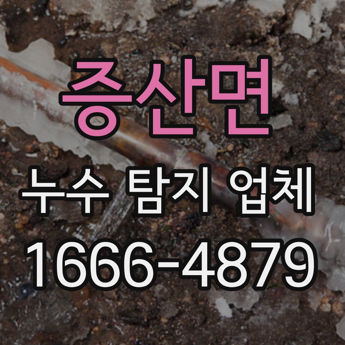 증산면 누수 탐지 업체