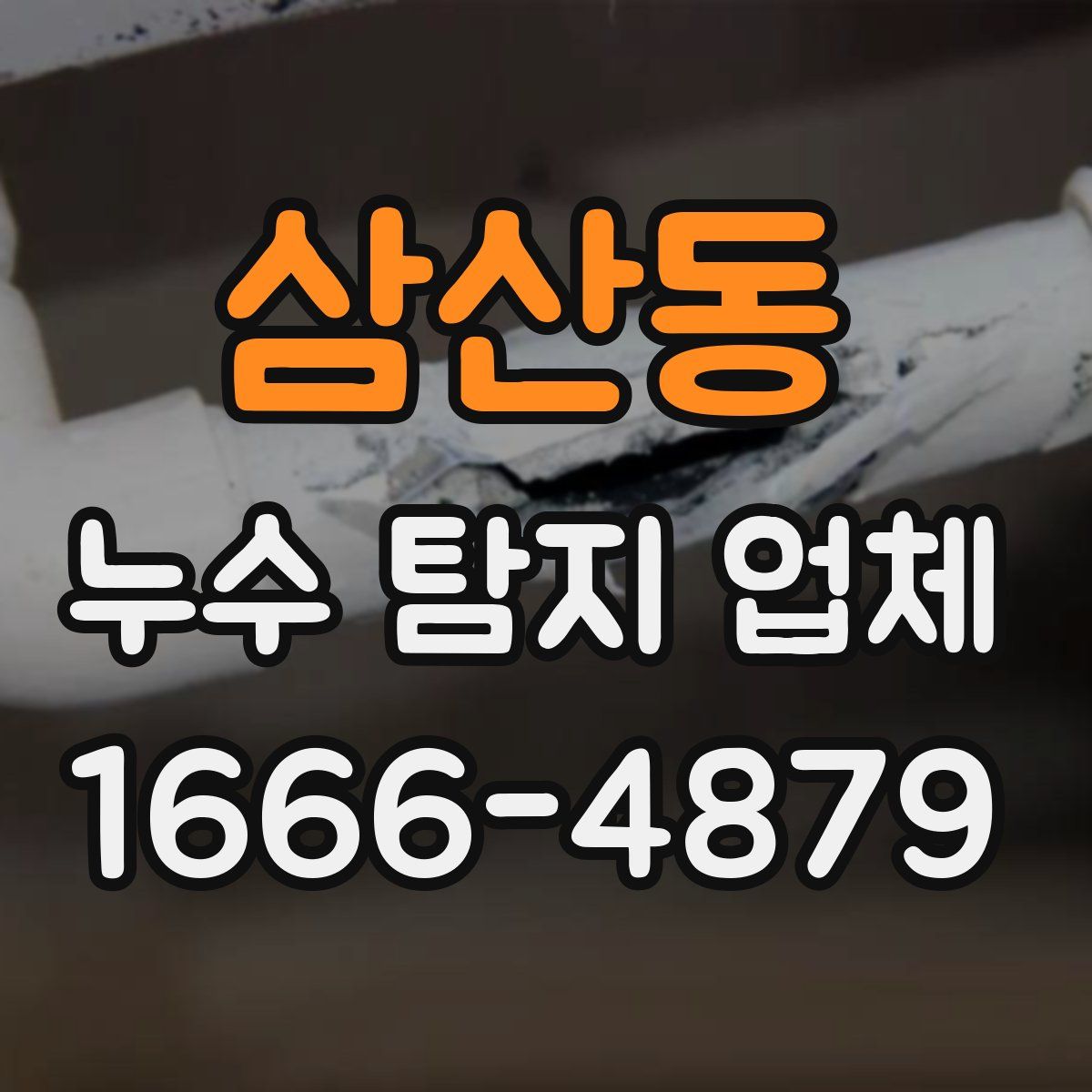삼산동 누수 탐지 업체