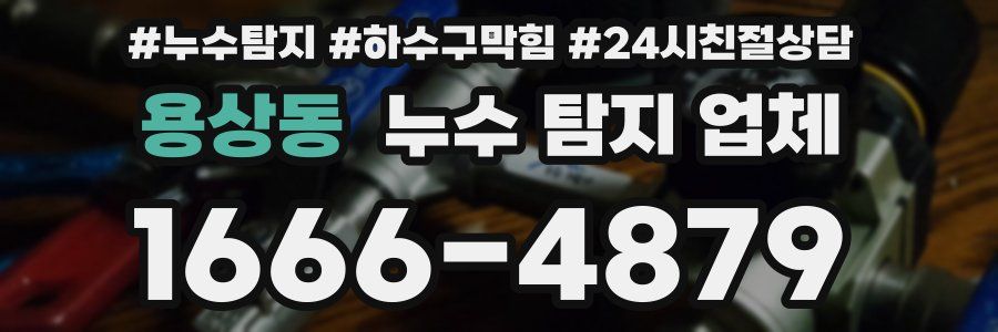 용상동 누수 탐지 업체