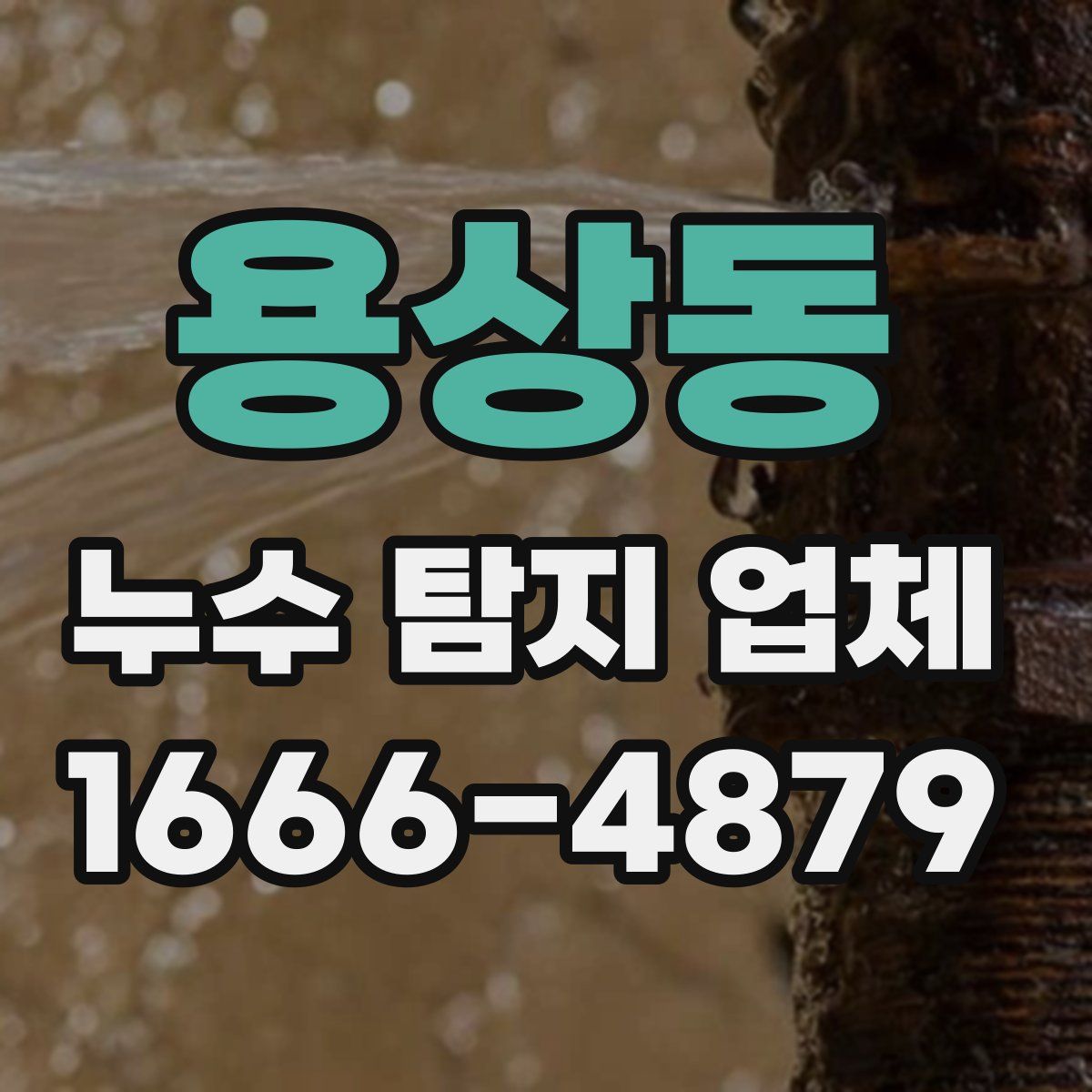 용상동 누수 탐지 업체