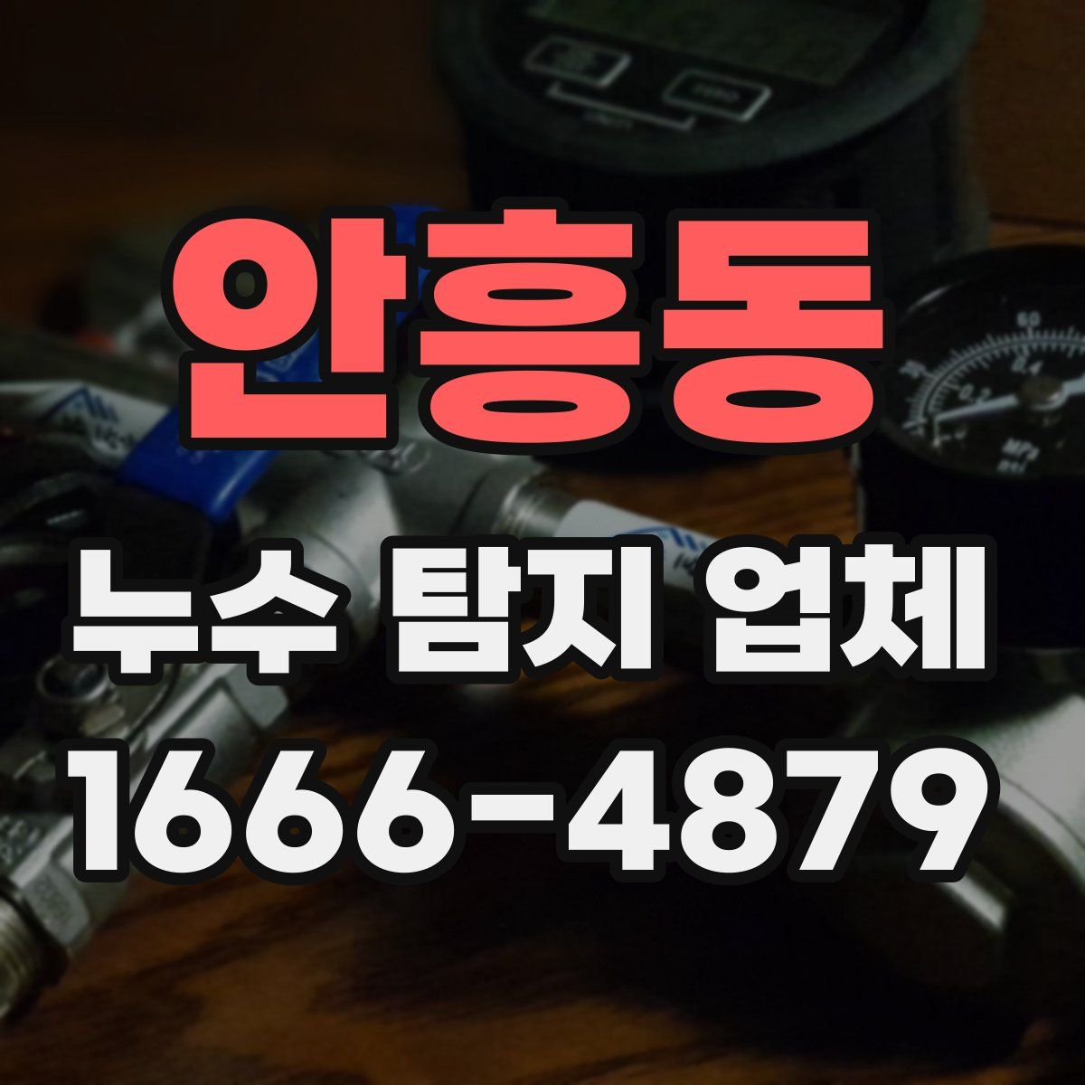 안흥동 누수 탐지 업체