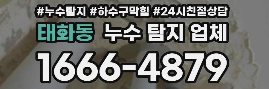 태화동 누수 탐지 업체