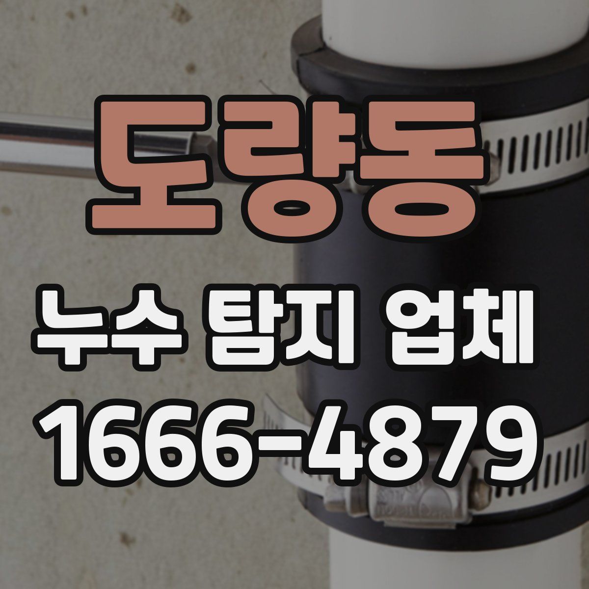 도량동 누수 탐지 업체