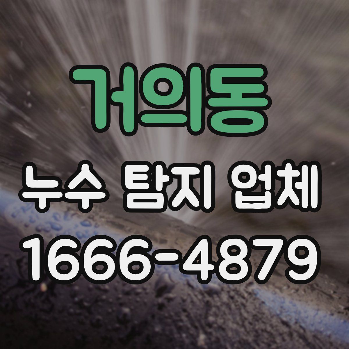 거의동 누수 탐지 업체