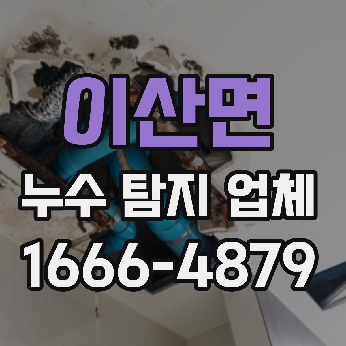 이산면 누수 탐지 업체