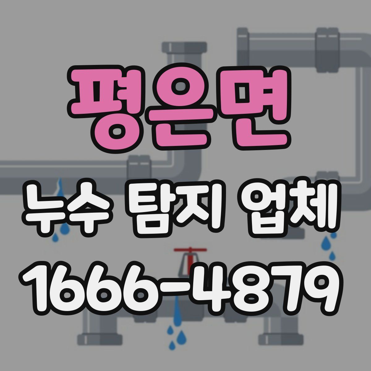 평은면 누수 탐지 업체