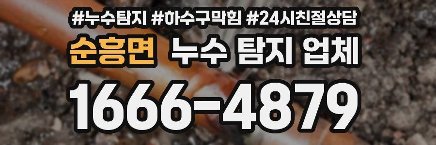 순흥면 누수 탐지 업체