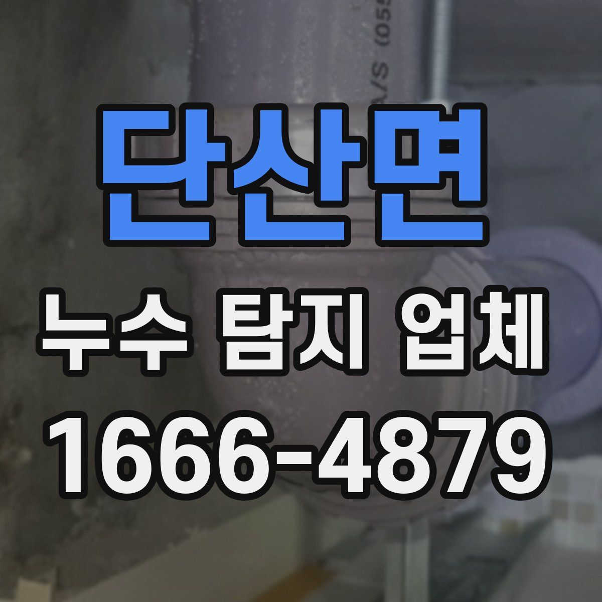 단산면 누수 탐지 업체