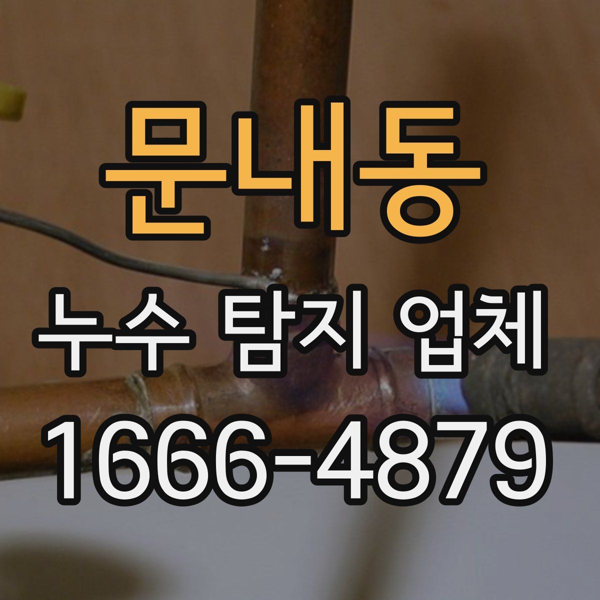 문내동 누수 탐지 업체