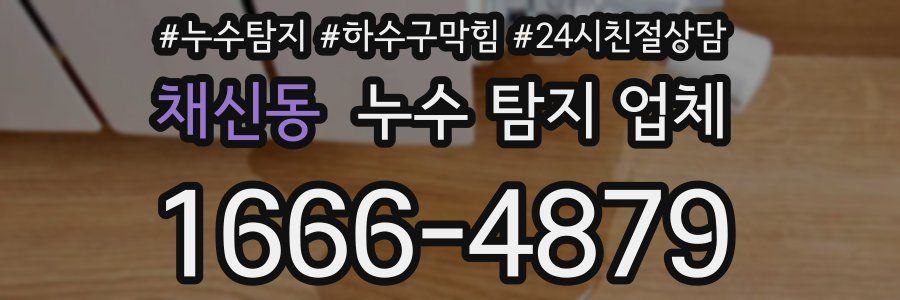 채신동 누수 탐지 업체