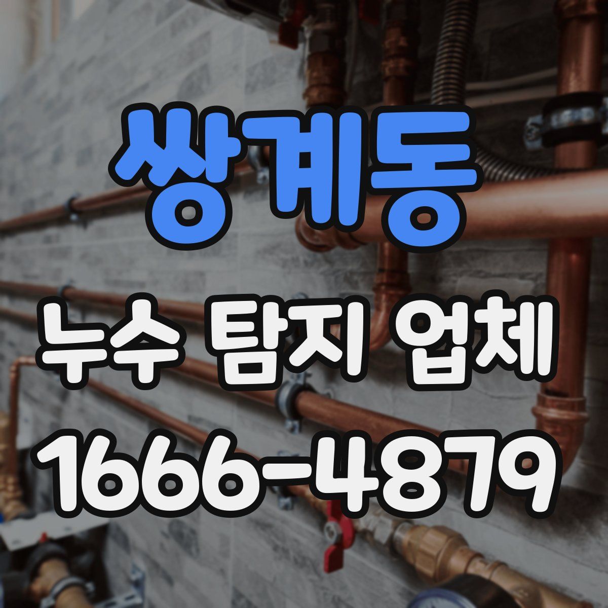 쌍계동 누수 탐지 업체
