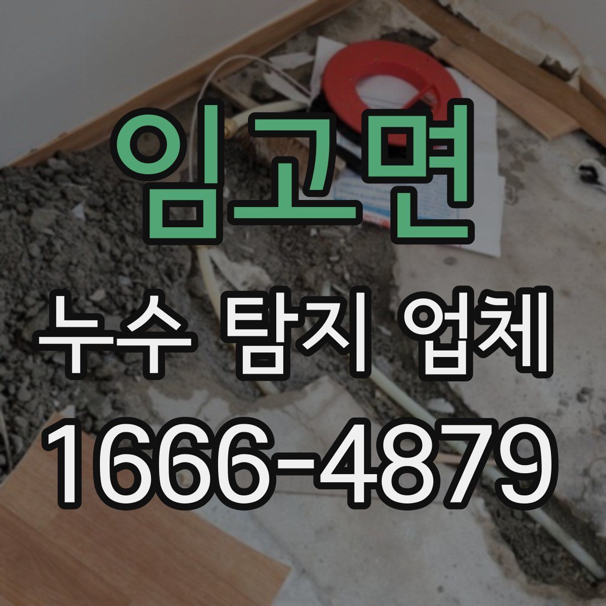 임고면 누수 탐지 업체