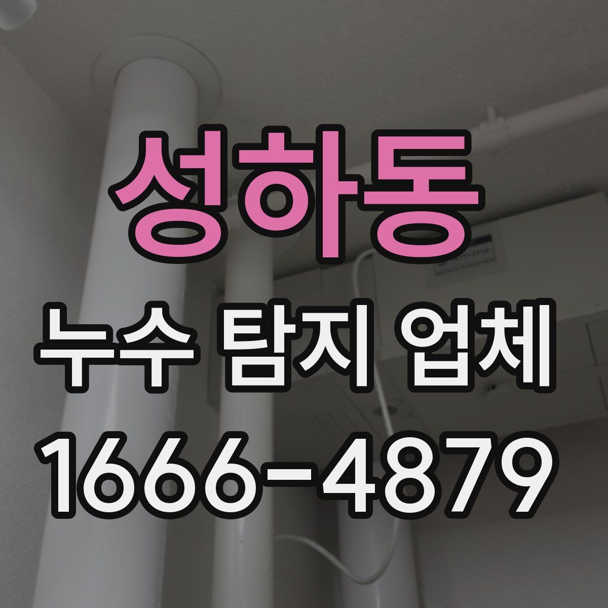 성하동 누수 탐지 업체
