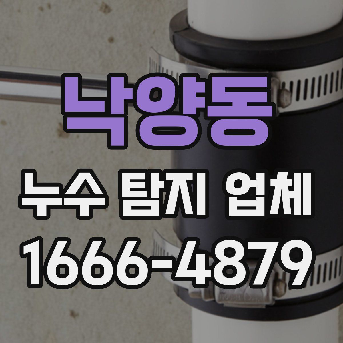 낙양동 누수 탐지 업체