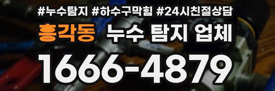 흥각동 누수 탐지 업체