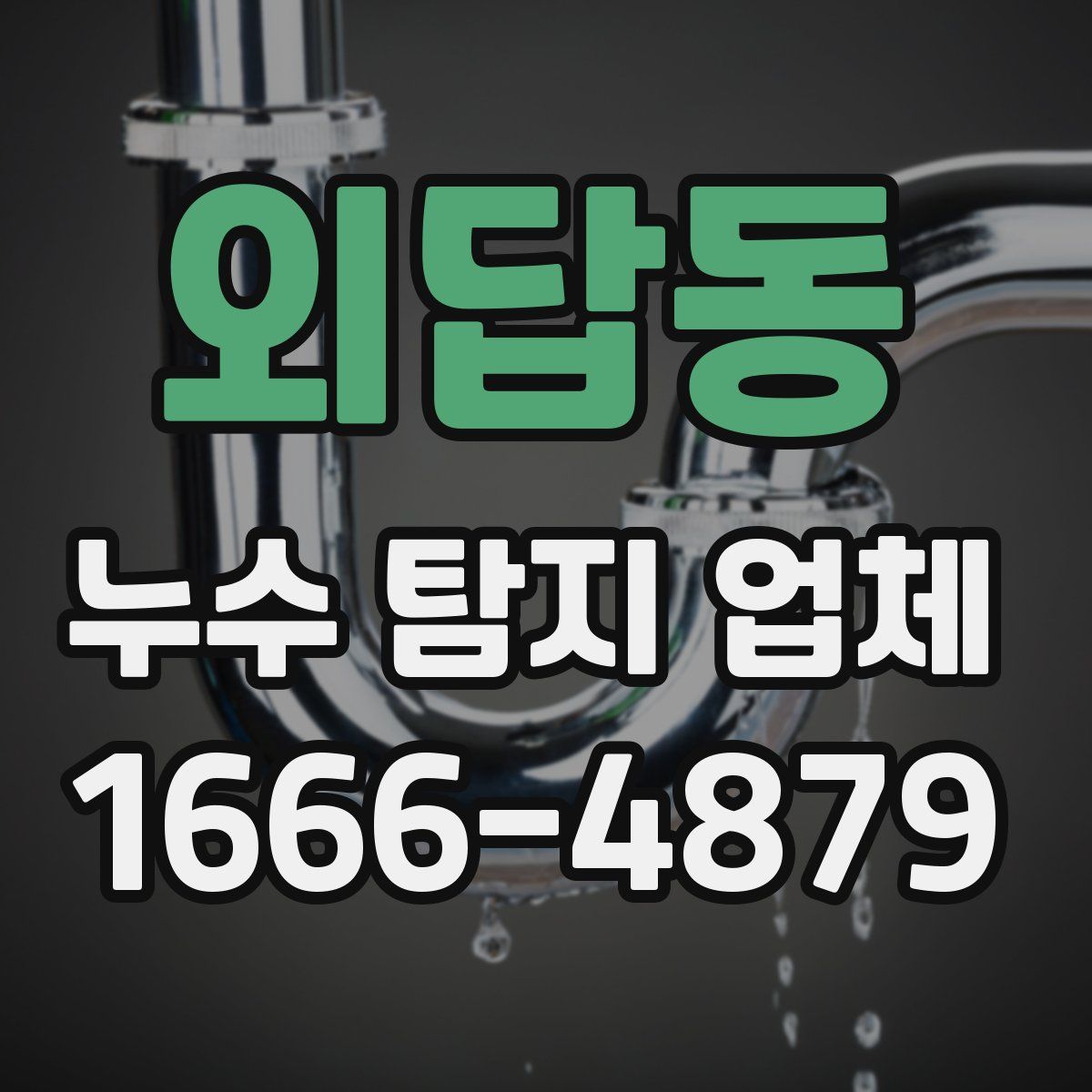 외답동 누수 탐지 업체