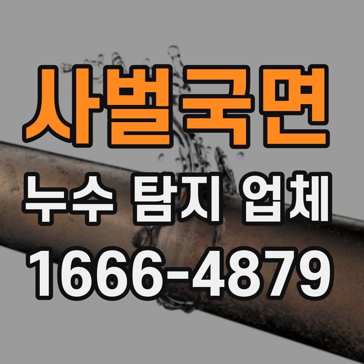 사벌국면 누수 탐지 업체
