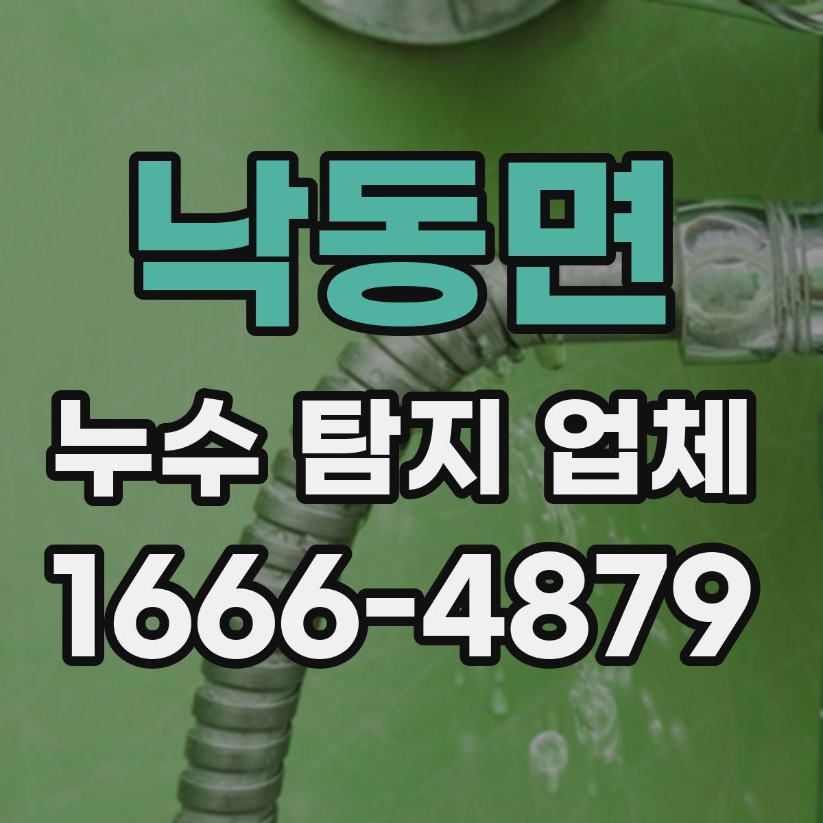 낙동면 누수 탐지 업체