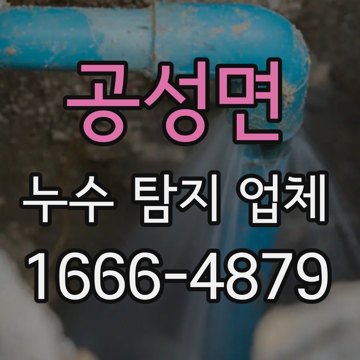 공성면 누수 탐지 업체